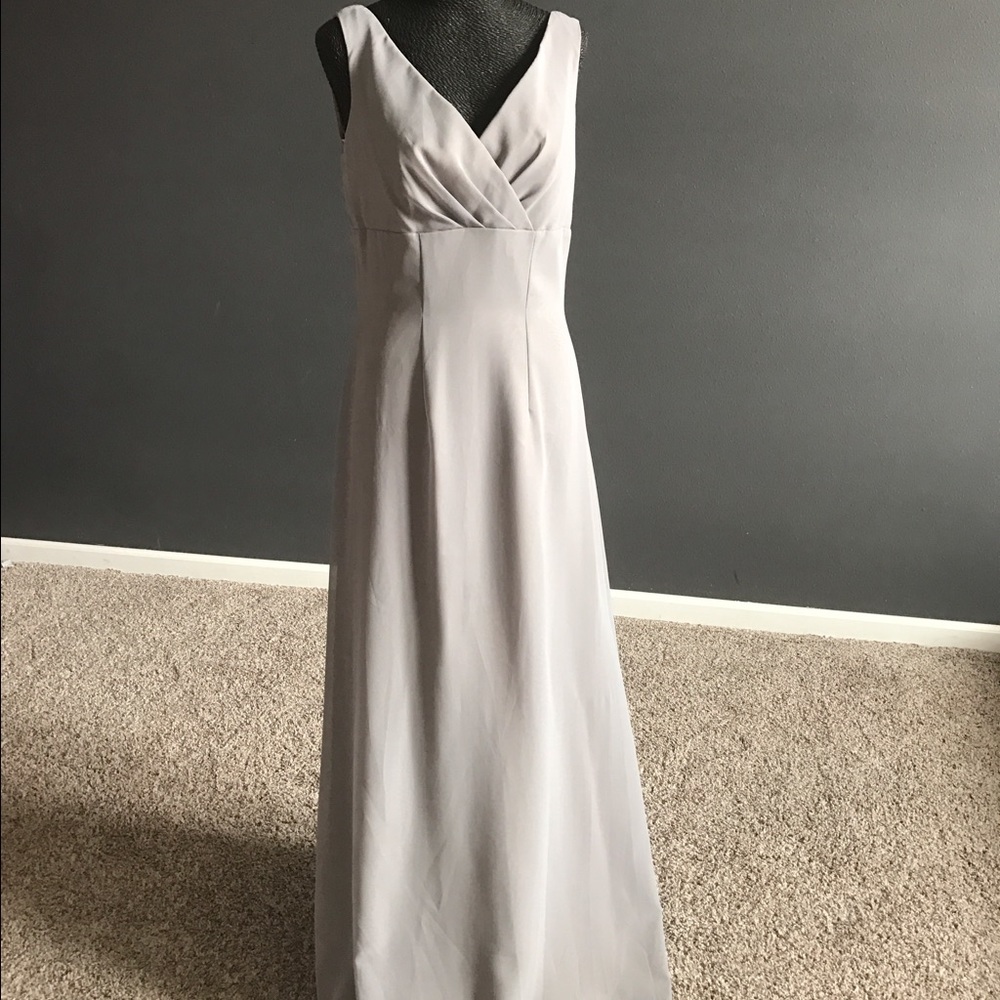 Watters gray gown